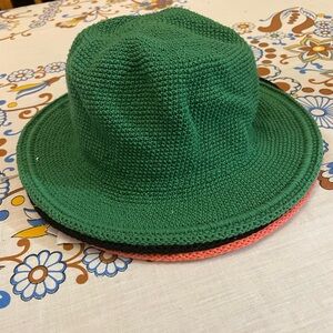 Green Crochet Hat